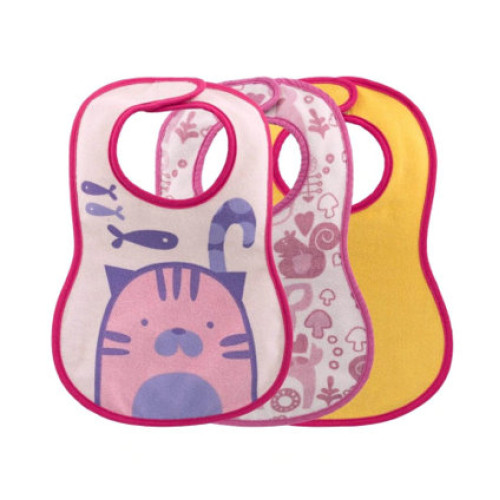 Chicco előke 3 db-os lány