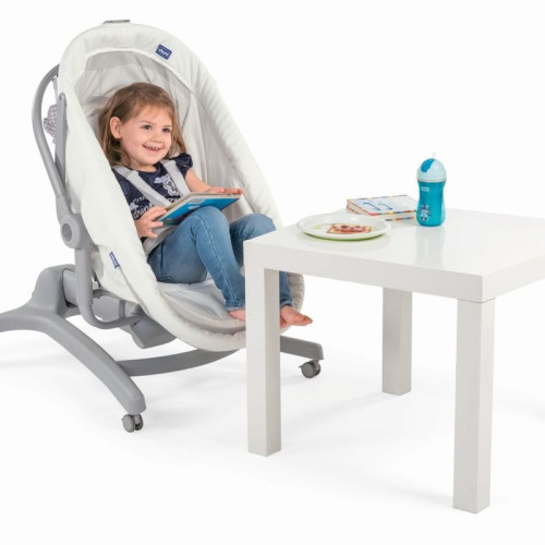 Chicco Baby Hug Air bölcső/pihenőszék/etetőszék/fotel Snow