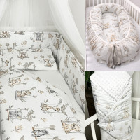 Újszülött szett - Afrikai állatok