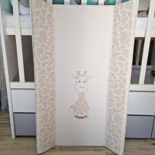 Pelenkázólap merev 50x80 cm - zsiráf