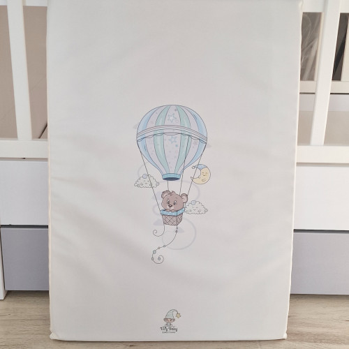 Pelenkázólap sík 50x70 - kék hőlégballon