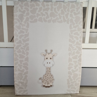 Pelenkázólap sík 50x70 - zsiráf