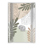 Pelenkázólap merev 50x70 cm - kis elefánt