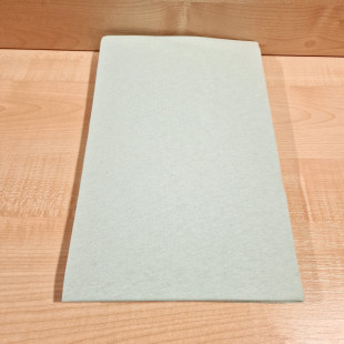 Strech lepedő - almazöld