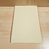 Strech lepedő - sárga