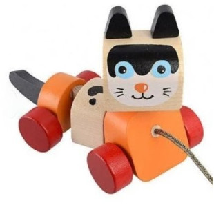 Cubika sétáló fa cica