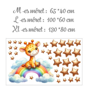 Falmatrica szett - szivárvány