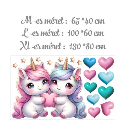 Falmatrica szett - Unikornisok