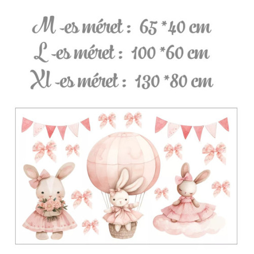 Falmatrica szett - nyuszilányok