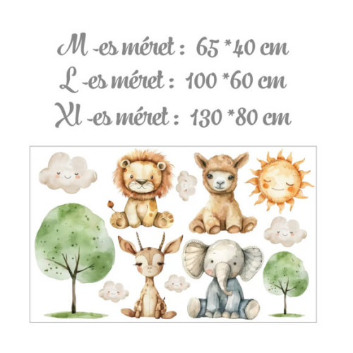 Falmatrica szett - szafari állatok