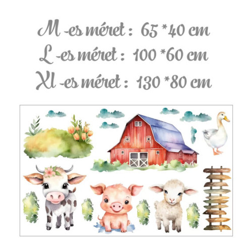 Falmatrica szett - tanyasi állatok