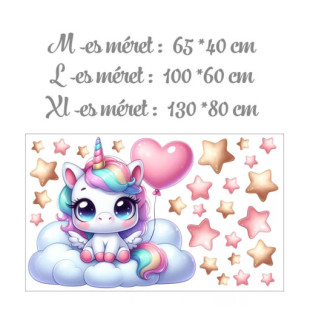 Falmatrica szett - Unikornis felhőn