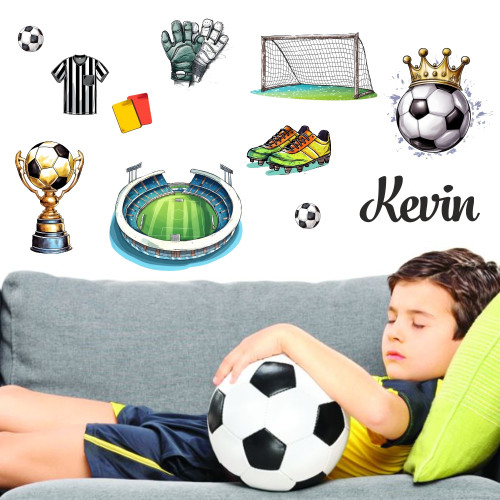 Falmatrica szett névvel - Foci