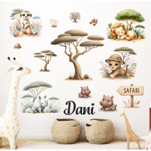 Falmatrica szett névvel - Szafari