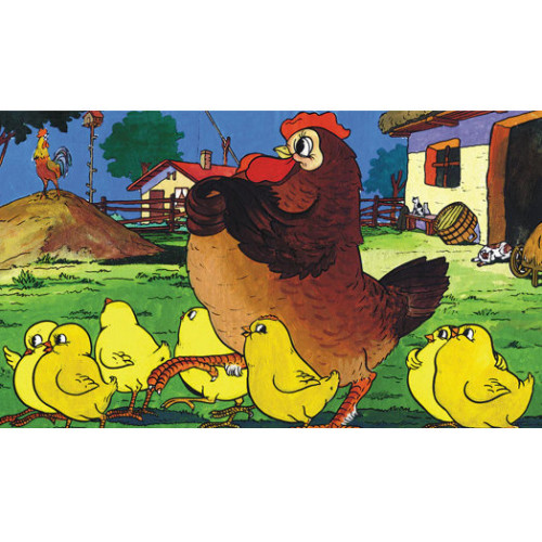 Diafilm A huncut kis csibe