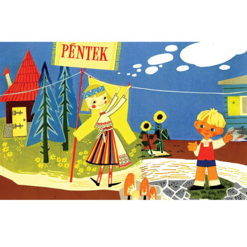 Diafilm A hét napjainak meséje