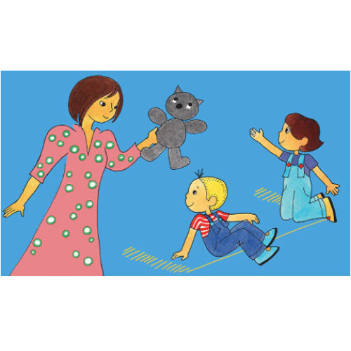 Diafilm Boribon, a játékmackó