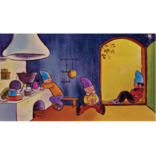 Diafilm - A 7 kis törpe egyedül