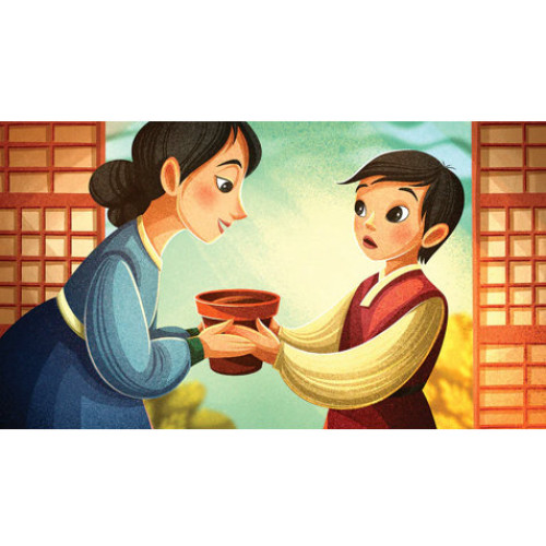 Diafilm - A kisfiú meg az üres virágcserép