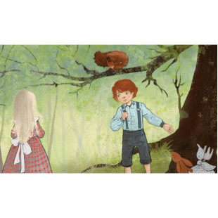 Diafilm - A titkos kert