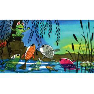 Diafilm - A világszép kecskebéka