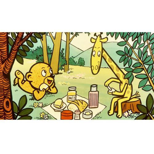 Diafilm - Zsiráf Zsiga és Mackó Miki