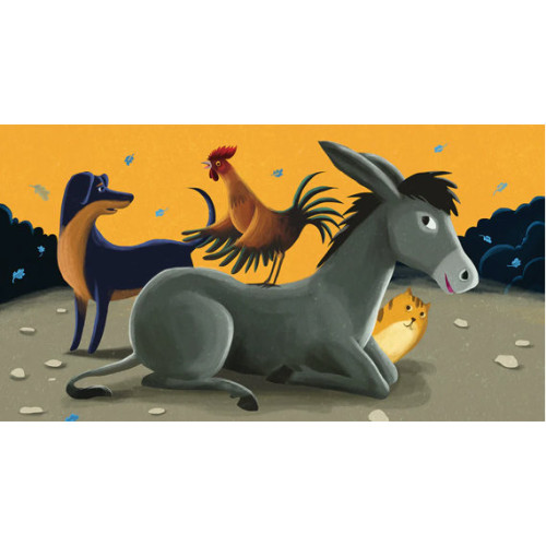 Diafilm A brémai muzsikusok