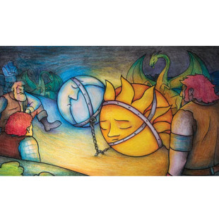 Diafilm A nap és a hold, Az okos anya