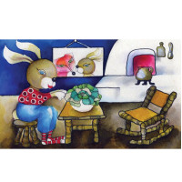 Diafilm A nyulacska házikója