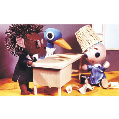 Diafilm Böbe Baba a papírkosárban