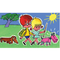 Diafilm Dia Dani és Dini kutya