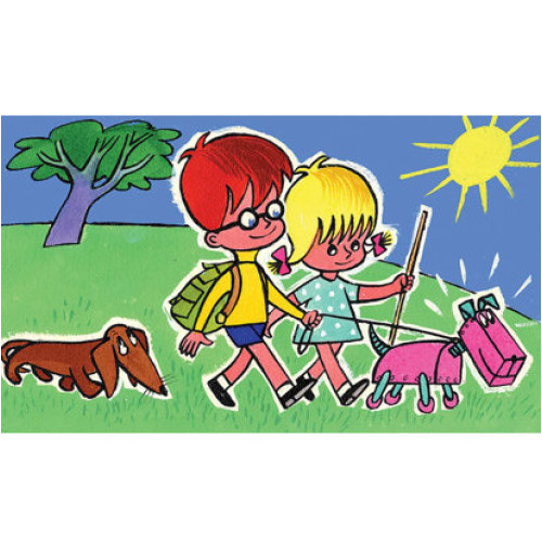 Diafilm Dia Dani és Dini kutya