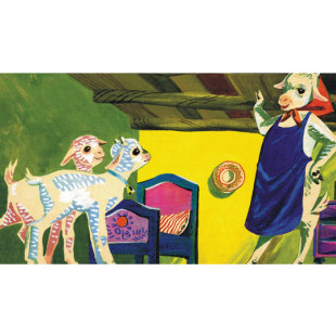 Diafilm Kecskegidák meg a farkas