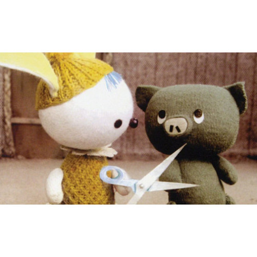 Diafilm Mazsola, a fodrász