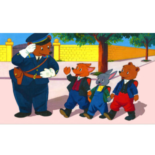 Diafilm Szeleburdi Róka Rudi