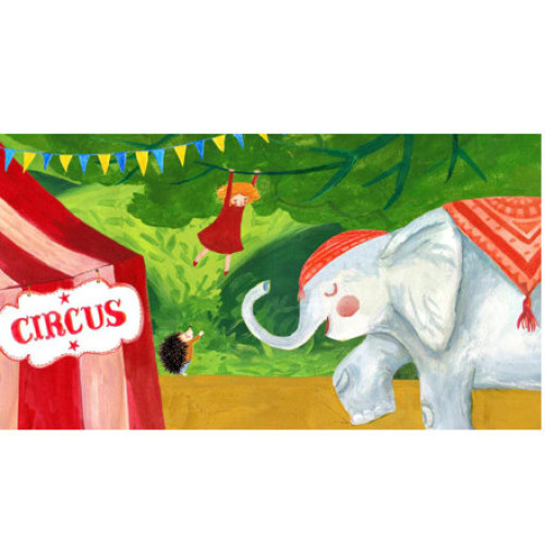 Diafilm Szeleverdi Fánni a cirkuszban