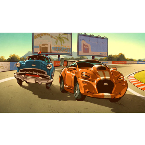 Diafilm Turbó Brúnó és Rendőr Ernő