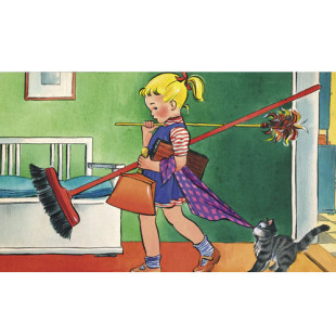 Diafilm Zsuzsi segít anyukának