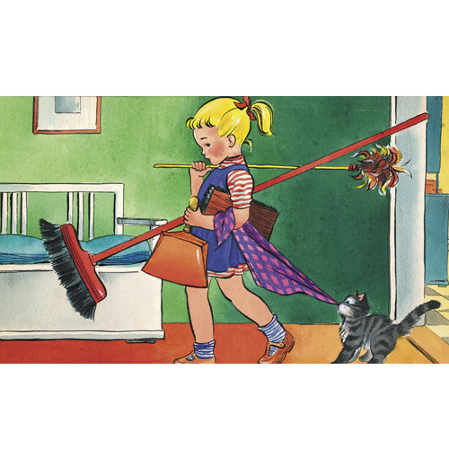 Diafilm Zsuzsi segít anyukának