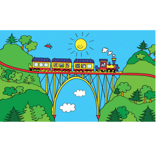 Diafilm Kisvonat a mohavölgyben