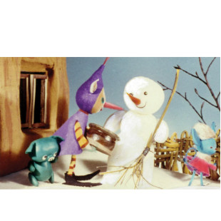 Diafilm Mazsola és a hóember