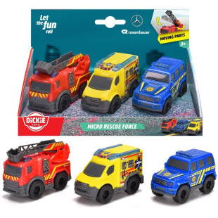 Dickie szolgálati jármű szett