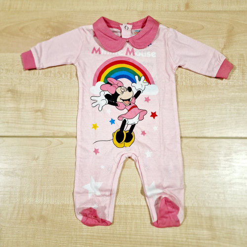 Pamut rugdalózó - Minnie rózsaszín