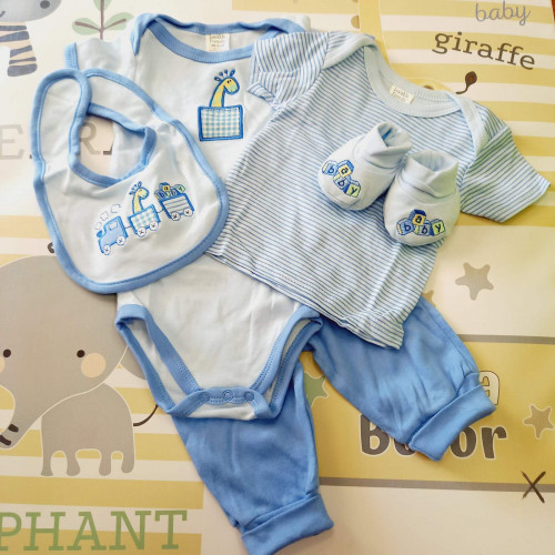 Együttes organzában - kék