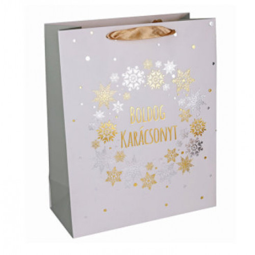 Ajándéktasak Karácsony - Hópihe 11 x 14