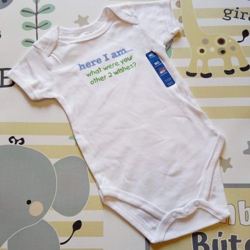 Body - fehér here i am