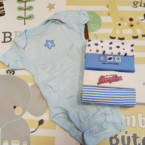 Body szett - 5 db-os rövid ujjú labdák