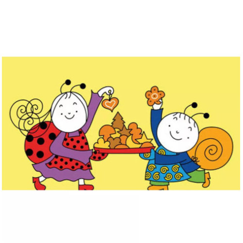 Diafilm Bogyó és Babóca mézeskalácsa