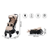 Fill sportbabakocsi - Styler Elite Homok