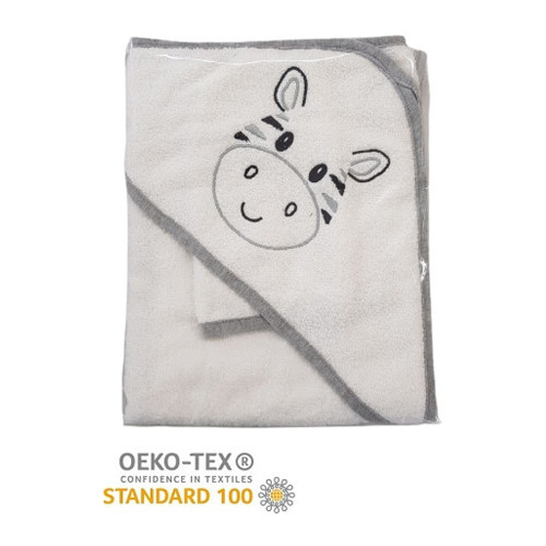 Fürdőlepedő 80x80 cm - Zebra